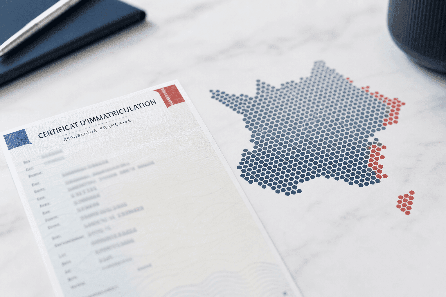W Garage : tout comprendre sur la plaque rouge professionnelle